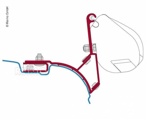 Adaptateur FIAMMA F35 VW T5 Transporter / Multivan