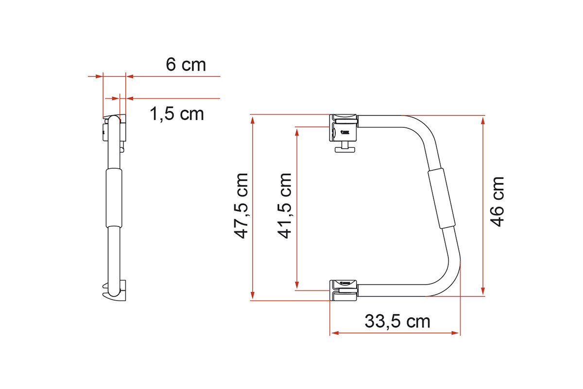 Türsicherung Security 46 Pro FIAMMA