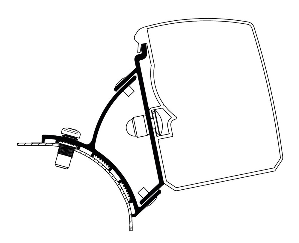 Adaptador de THULE 3200 VW T5/T6