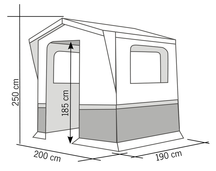Kitchen / equipment tent REIMO ALICANTE