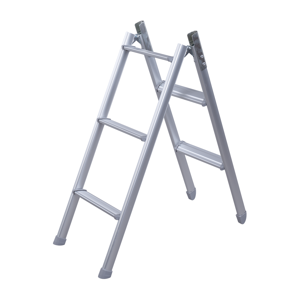 stepBOXX folding camping ladder
