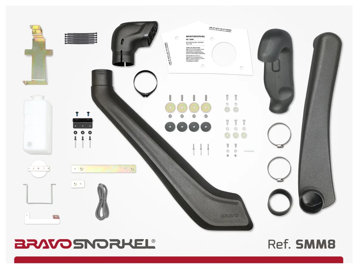 Snorkel Bravo MITSUBISHI PAJERO / MONTERO V80 / V90 (2007 - )
