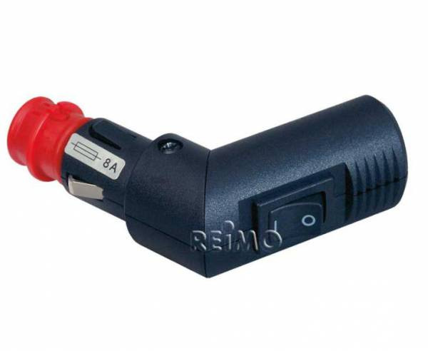 Enchufe 12V 8Ah con interruptor integrado