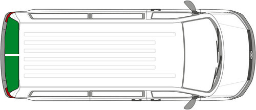 Isolants thermiques double porte arrière VW T4