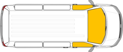 Isoflex thermal mat - driver's cab - VW T5 / T6 / T6.1 from year 2003