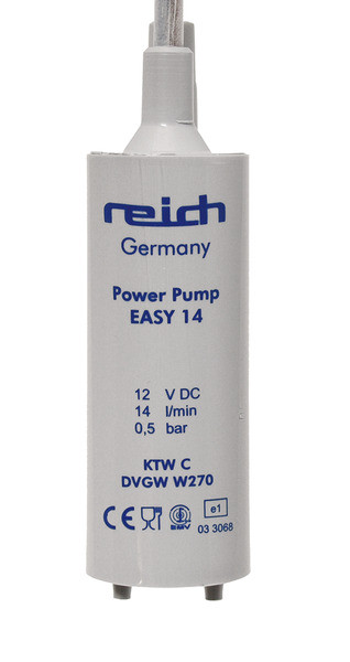 Bomba sumergible REICH EASY 14L/min 0,5 bar (12V)