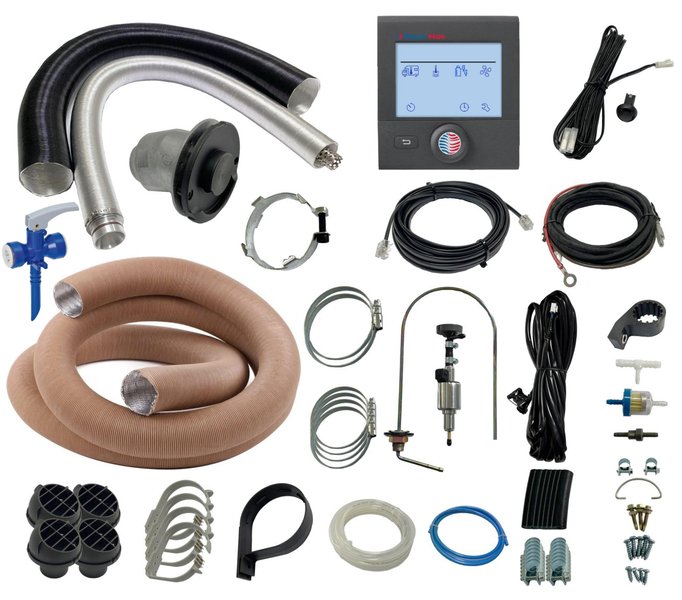AQUA-HOT GEN1 D4 E – Calefacció dièsel amb boiler integrat de 10 litres