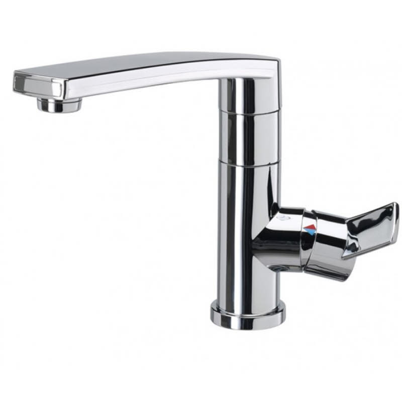 CONTUR S single lever mixer chrome for Uniquicksystem 12mm