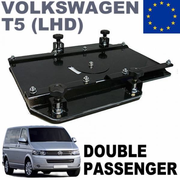 Base giratoria KIRAVANS VW T5 T6 copilot DOBLE