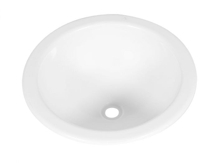 Lavabo Rund Blanco