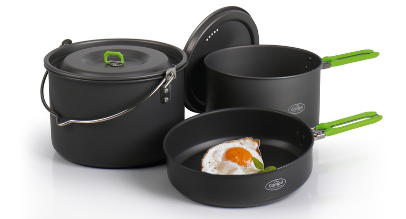 Ensemble de casseroles et poêles CAMP4 Elite L