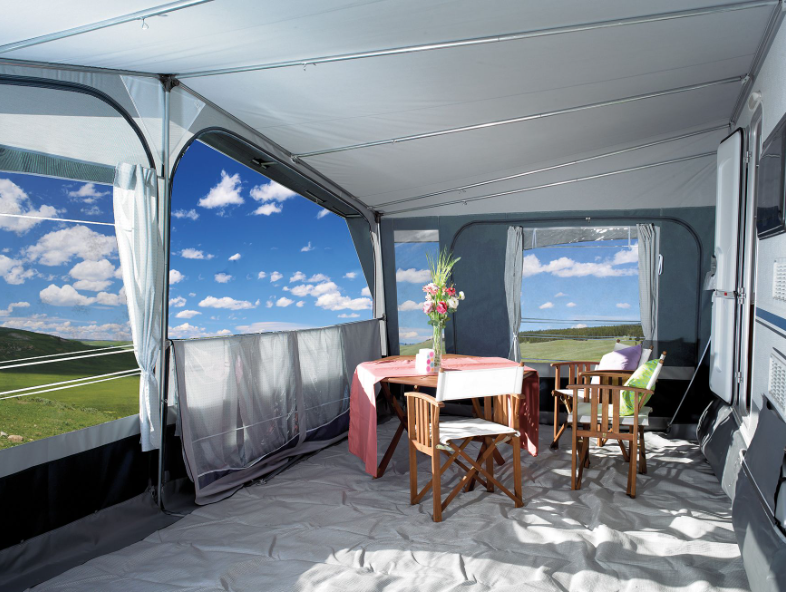 Caravan awning INACA Fjord 300 coal