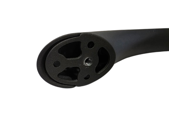 Soft Touch exterior metal handle