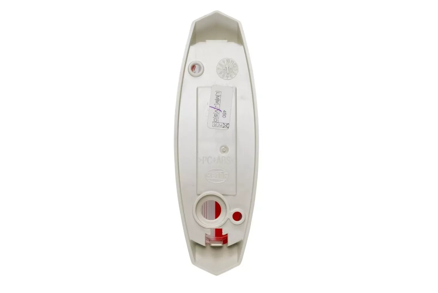 Red/white clearance light, white base for left side