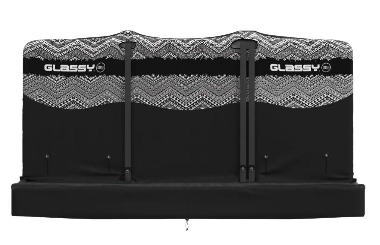 Waterproof cover Triple Rear Bench, Ethnic, GLASSY