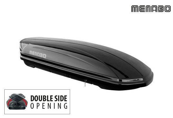 Roof box MENABO Mania 460 Duo black