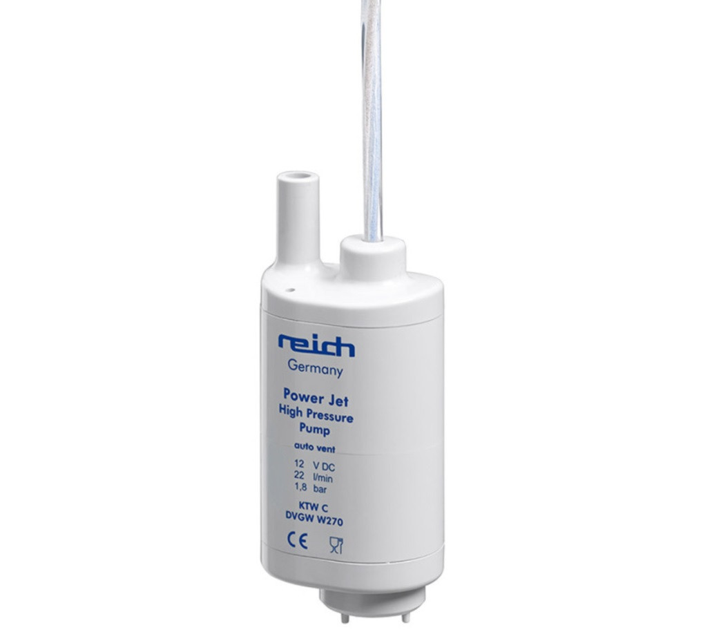 Bomba Sumergible REICH Powerjet 22L/min 1,8bar (12V)