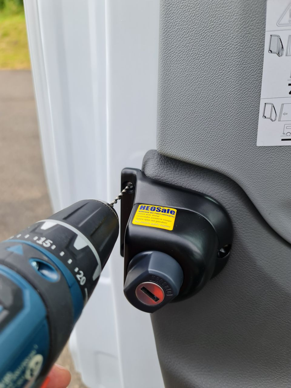 HEOSAFE Locks for Ford Transit Van (2014-...)