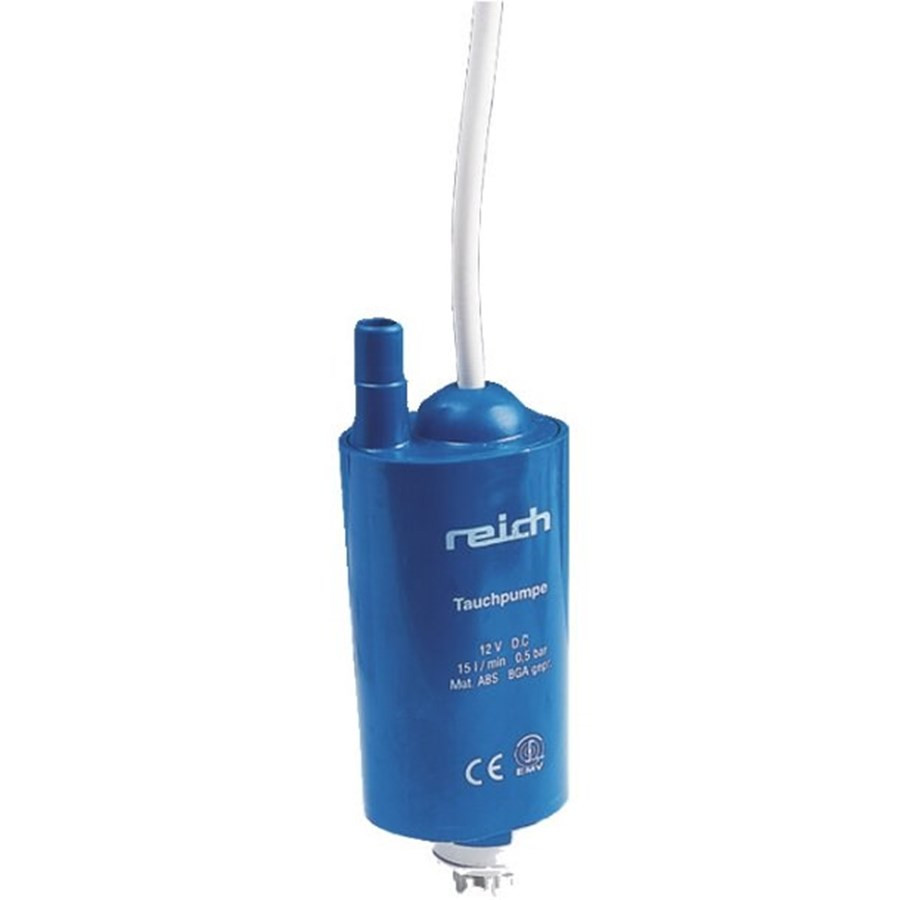 Bomba submergible REICH 15L/min 0,90 bar (12V)