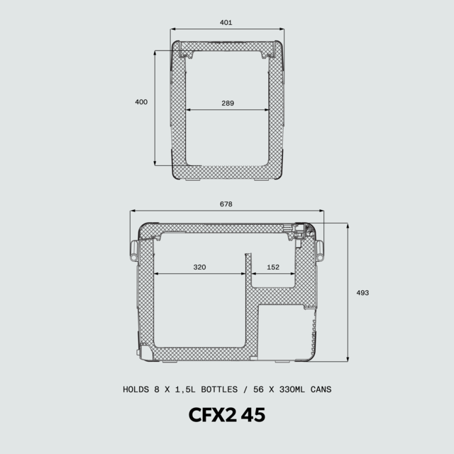 DOMETIC Cool Freeze CFX2 45