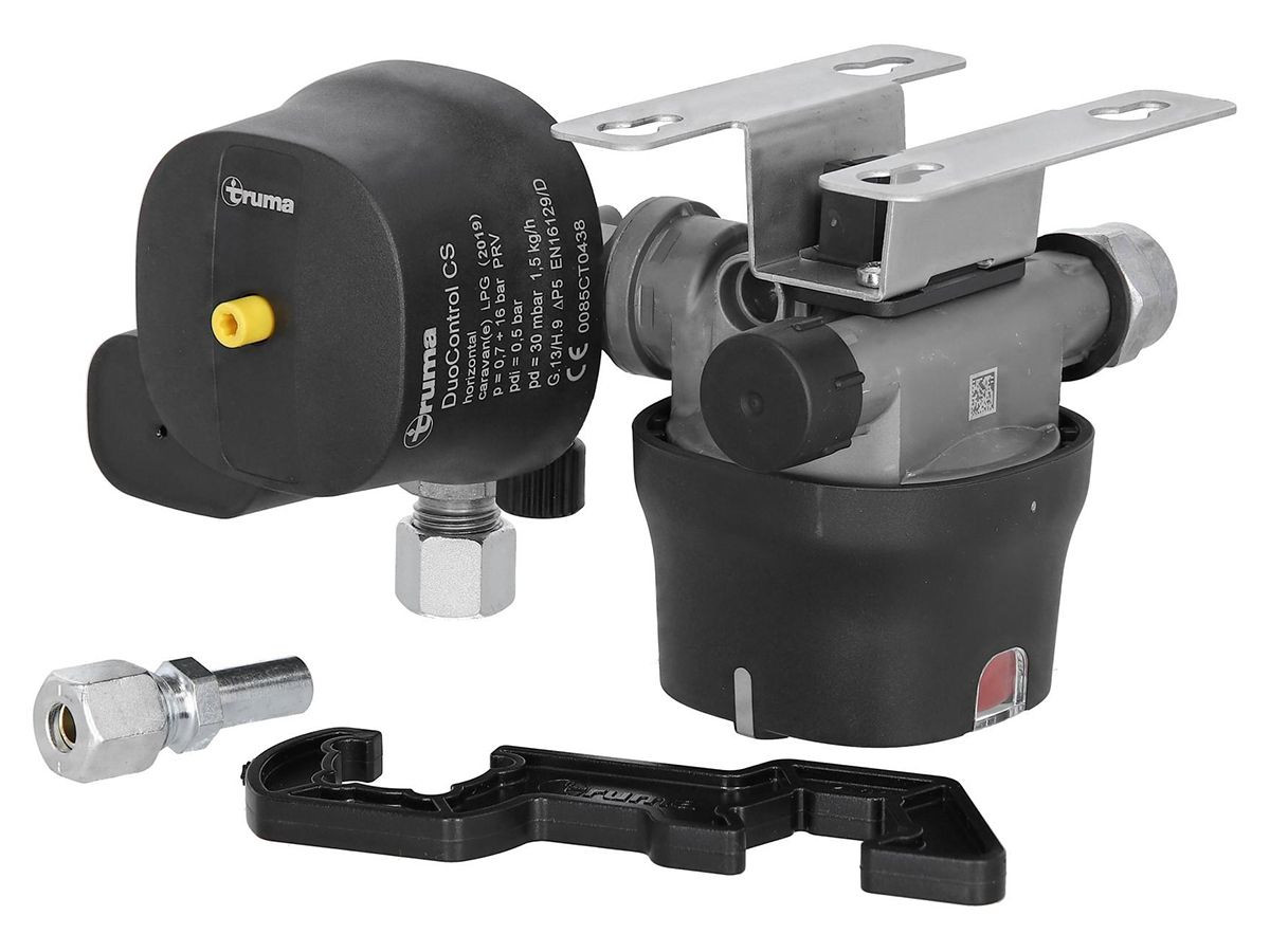 TRUMA DuoControl CS horizontal regulator