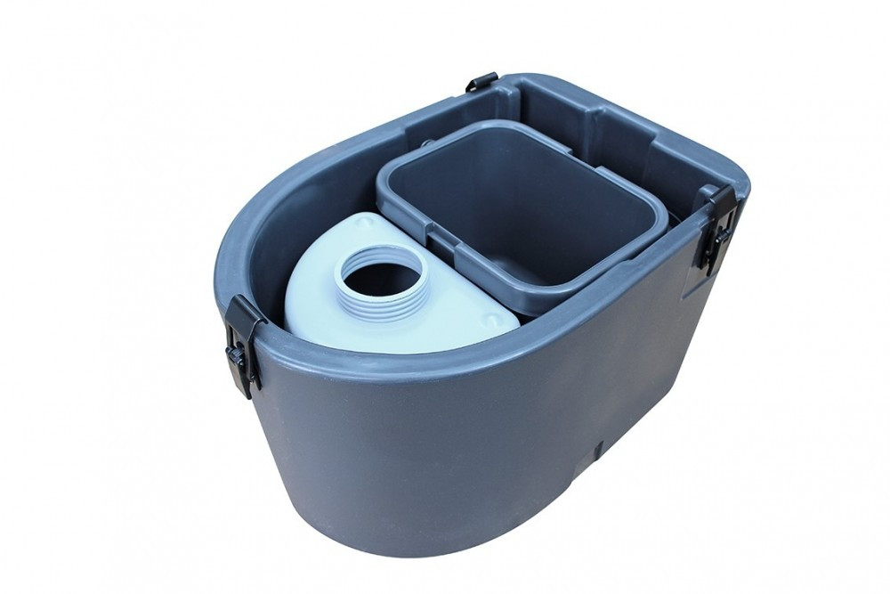 Camping Kompost Toilette WC Blue Diamond Natur