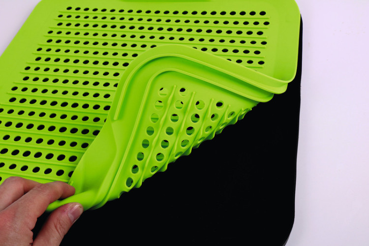 CAMP4 silicone folding dish drainer, 2 pieces