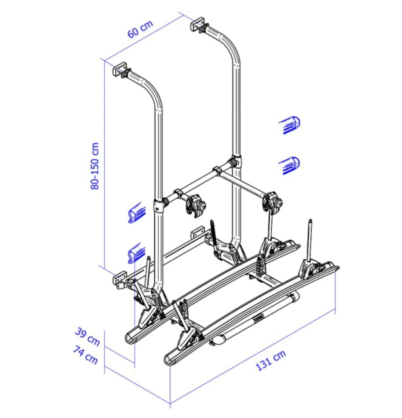 Bike Rack motorhome THULE Elite G2 Standard