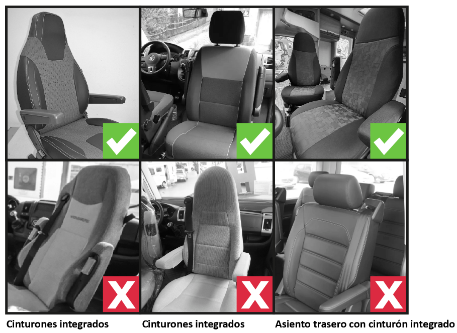 GLASSY Nordic Front double seat cover
