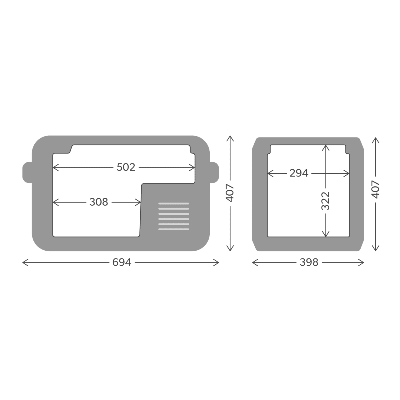 Nevera compresor 12V portátil DOMETIC CFX3 35