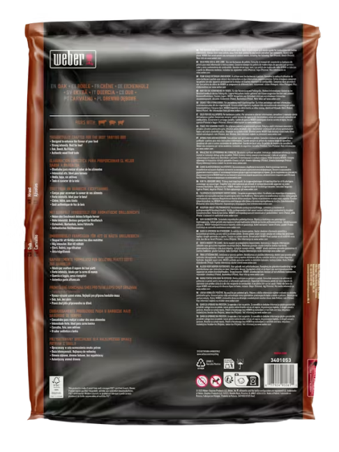 WEBER Holzpellets Eiche 8 kg