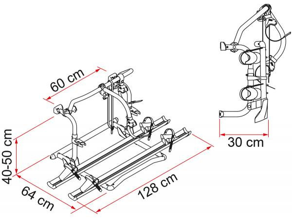 Portabicicletas Autocaravana FIAMMA Carry Bike PRO C E-BIKE