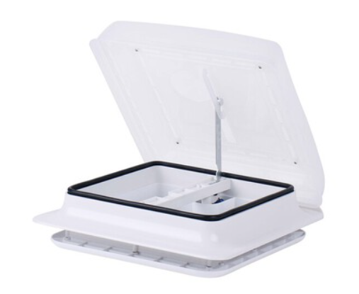 Skylight CARBEST Power Vent 28x28 frosted glass look, without fan