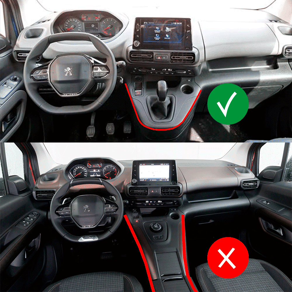 Cama delantera Peugeot Rifter / Partner (2018-2024)