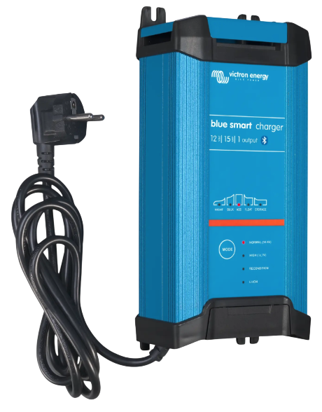 Chargeur VICTRON BLEU SMART 12V/15A 1 sortie