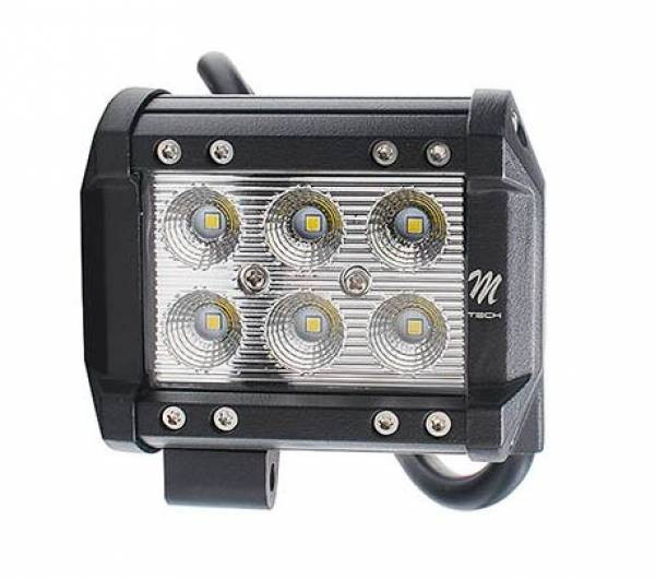 Luz de trabajo OSRAM 4" de 6 LEDs 10-32V 1200lm