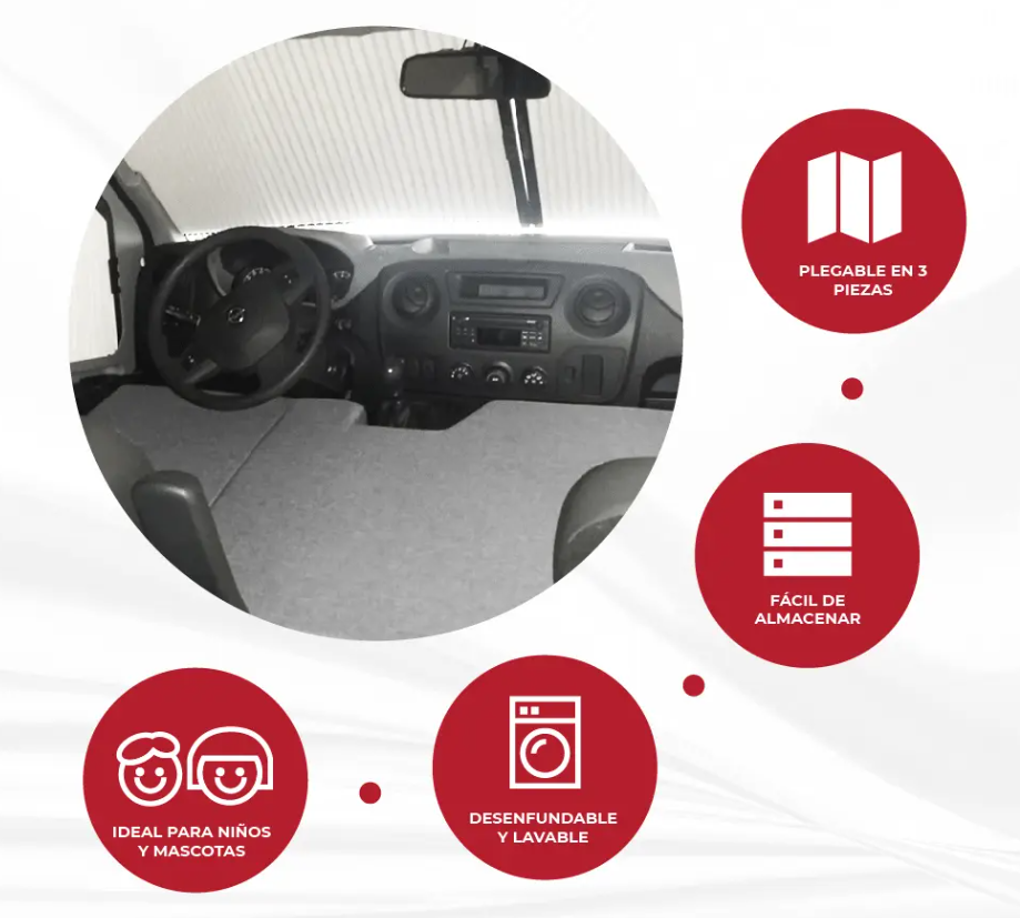 Cama delantera Opel Movano / Renault Master / Nissan NV400 (2011-2024)