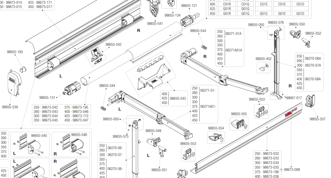 Spare joint FIAMMA foot F45