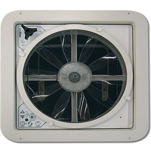 Claraboia MAXXFAN MAXXAIR 40x40 Negra