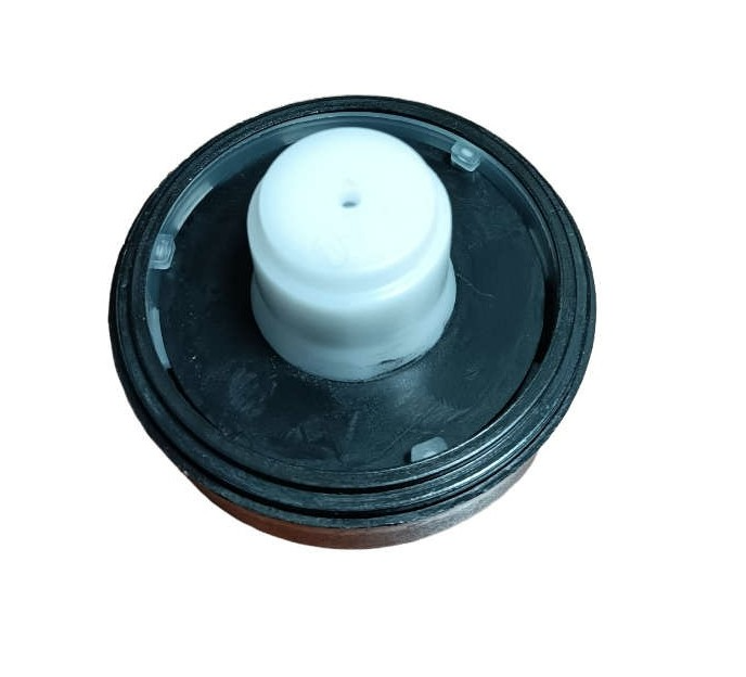 Tap de bocana d'aigua amb clau (negre)