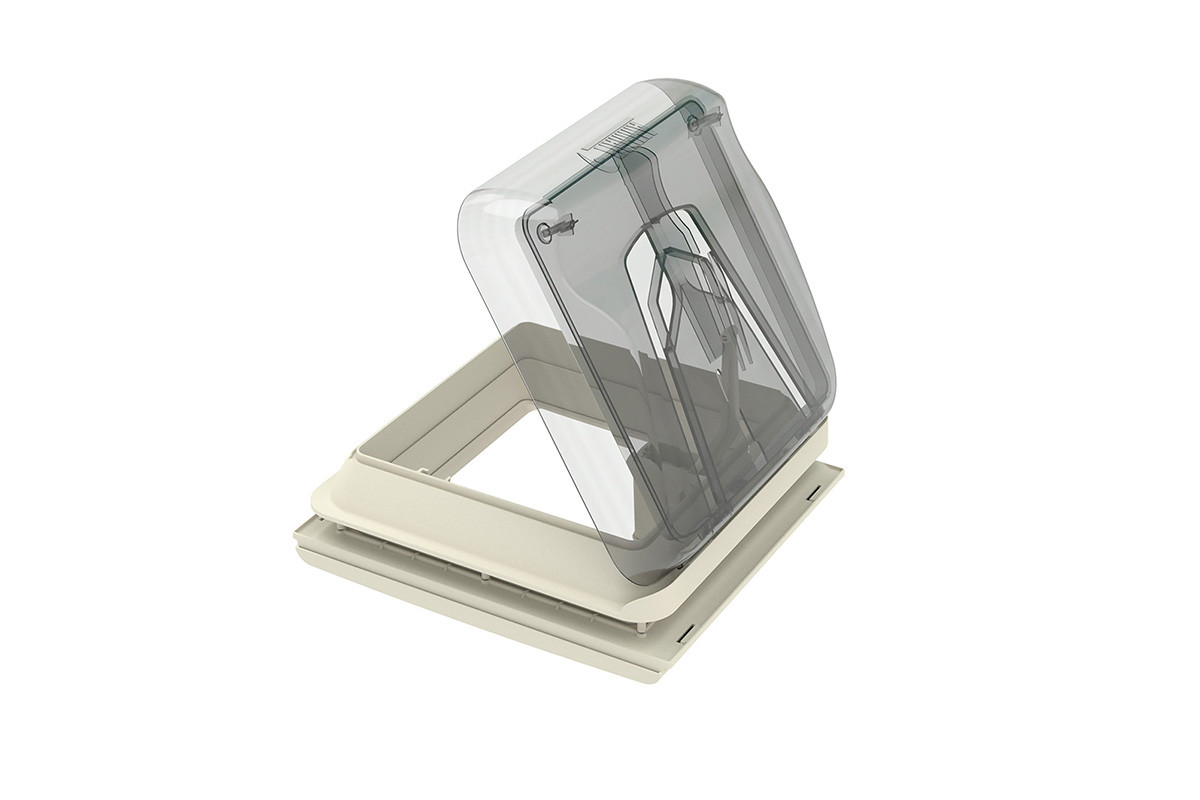 Skylight FIAMMA Vent 28F Crystal, 28x28 cm