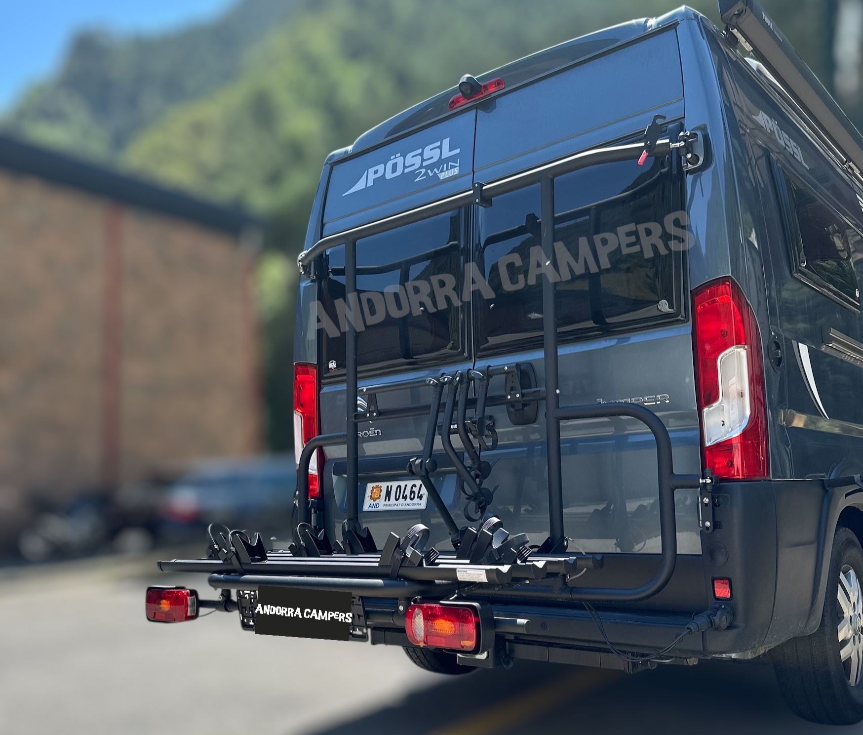 Portabicicletes EUROCARRY Adventure, Ducato, Boxer, Jumper (des del 2007)