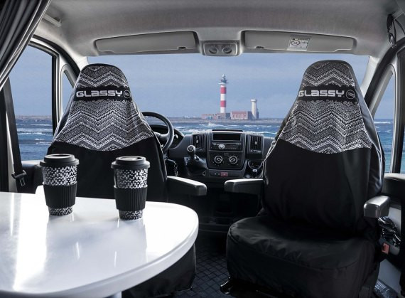 GLASSY Ethnic Waterproof Seat Cover