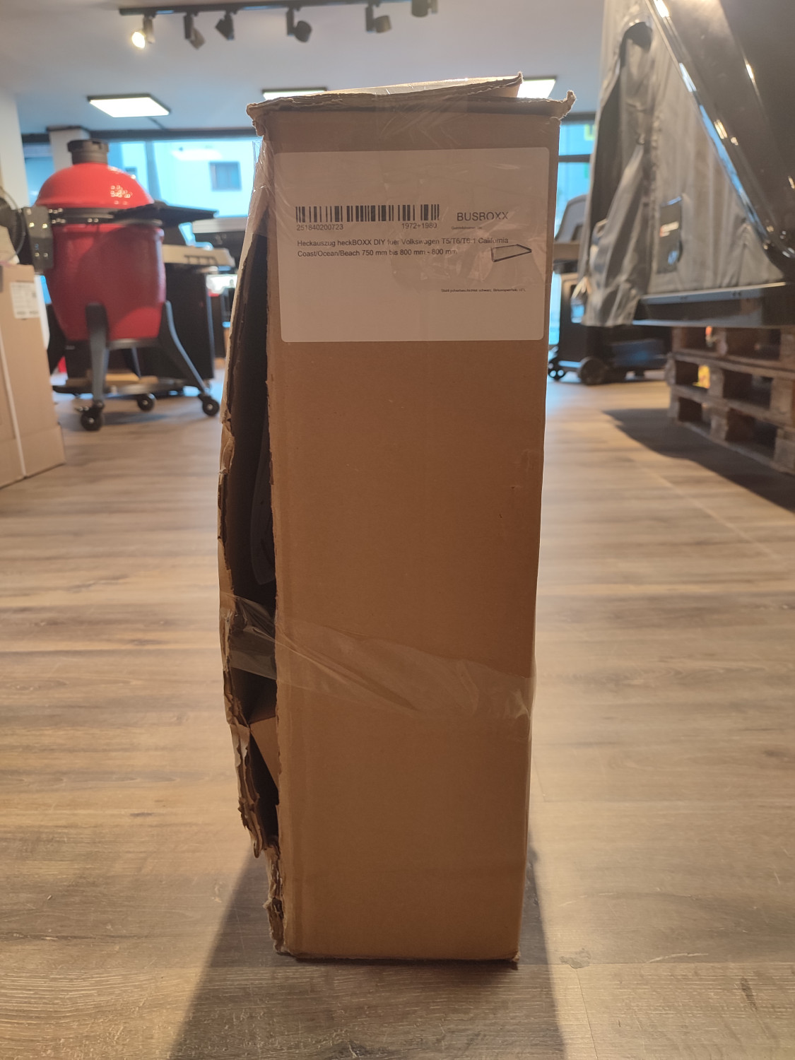 Bandeja extraíble BusBoxx VW T5/T6/T6.1 California (Coast/Ocean) 800mm B-STOCK