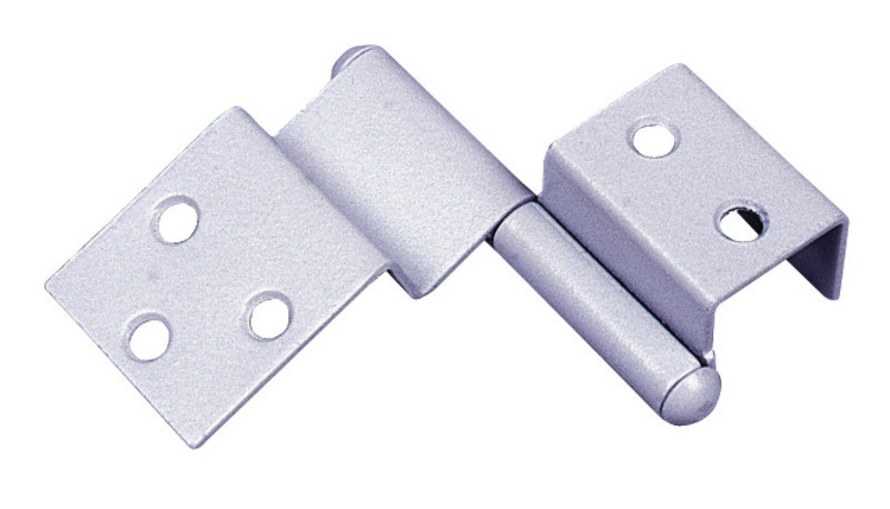 Charnières de meubles 2 pcs. gris clair