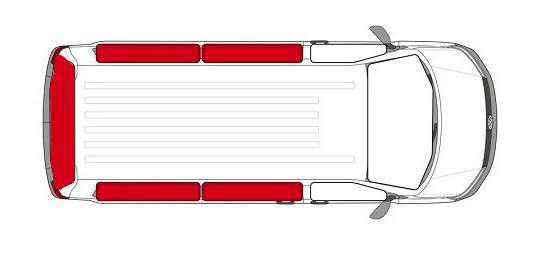 Cortinas CARBEST para Ford V710