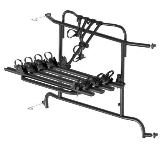 Bike Rack EUROCARRY for Ducato, Boxer, Jumper from 2007 onwards - 4 bikes