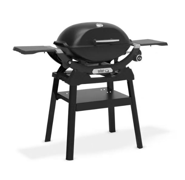 Barbacoa de gas Q2200N amb taules laterals i suport compacte