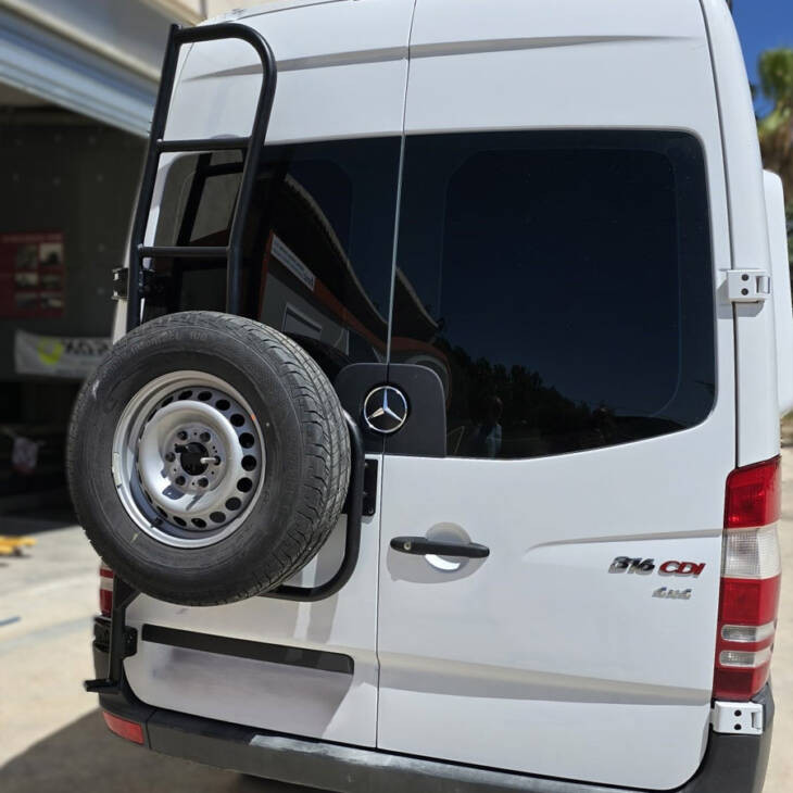 Adjustable Wheel Support KORU for Mercedes Sprinter W906 / VW Crafter-III