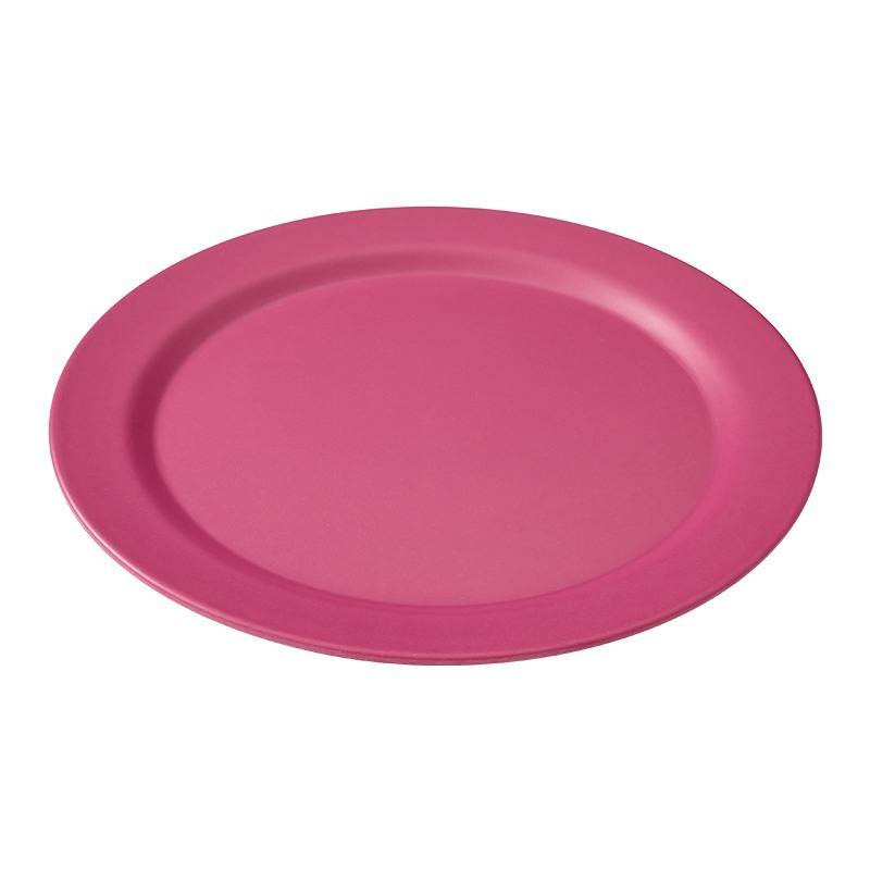 GRANDE assiette en bambou biodégradable (Couleurs variées)